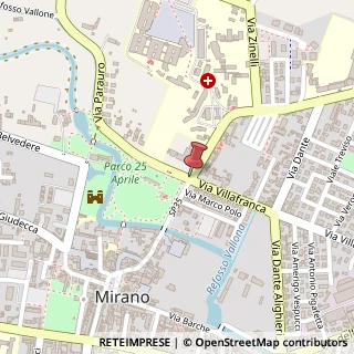 Mappa Via mariutto luigi 28, 30035 Mirano, Venezia (Veneto)