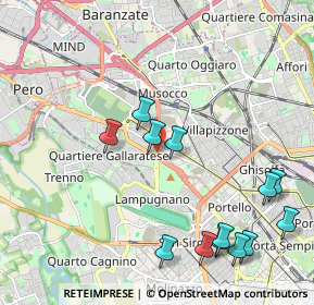 Mappa Svincolo Viale Certosa, 20151 Milano MI, Italia (2.38615)