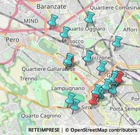 Mappa Svincolo Viale Certosa, 20151 Milano MI, Italia (2.1095)