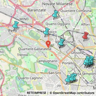 Mappa Svincolo Viale Certosa, 20151 Milano MI, Italia (3.1675)