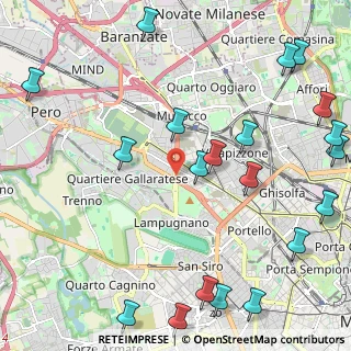 Mappa Svincolo Viale Certosa, 20151 Milano MI, Italia (2.9645)