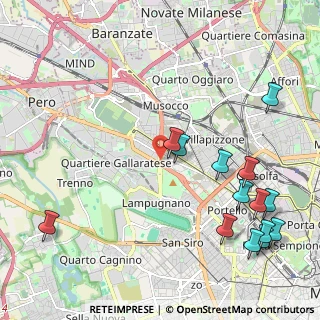 Mappa Svincolo Viale Certosa, 20151 Milano MI, Italia (2.69357)