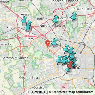 Mappa Svincolo Viale Certosa, 20151 Milano MI, Italia (4.704)