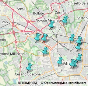 Mappa Svincolo Viale Certosa, 20151 Milano MI, Italia (4.51692)