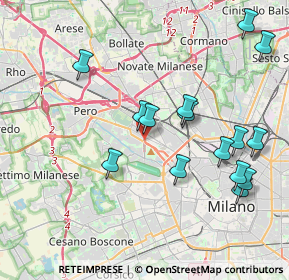 Mappa Svincolo Viale Certosa, 20151 Milano MI, Italia (4.204)