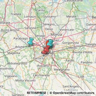 Mappa Via Cardinale Giovanni Cagliero, 20125 Milano MI, Italia (25.26)