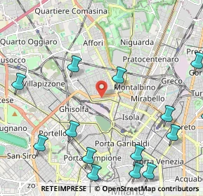 Mappa Via Resegone, 20159 Milano MI, Italia (2.90929)