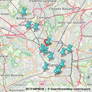 Mappa Via Resegone, 20159 Milano MI, Italia (3.92308)
