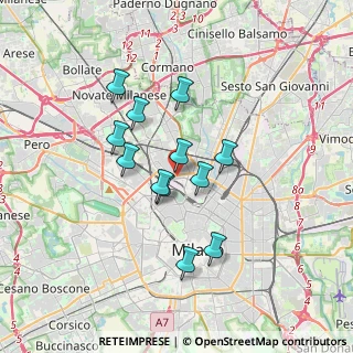 Mappa Via Resegone, 20159 Milano MI, Italia (2.80667)