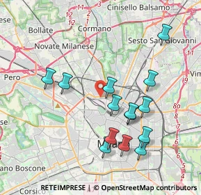 Mappa Via Resegone, 20159 Milano MI, Italia (3.79571)