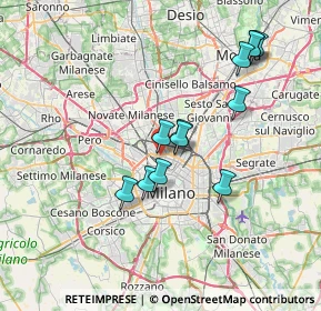 Mappa Via Resegone, 20159 Milano MI, Italia (6.66333)