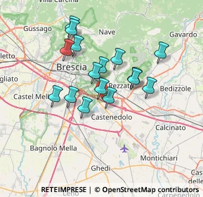 Mappa Via Terza, 25129 Buffalora BS, Italia (5.75875)