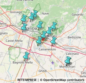 Mappa Via Terza, 25129 Buffalora BS, Italia (6.72538)