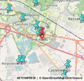 Mappa Via Terza, 25129 Buffalora BS, Italia (2.90231)