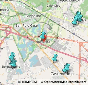 Mappa Via Terza, 25129 Buffalora BS, Italia (3.02)