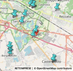 Mappa Via Terza, 25129 Buffalora BS, Italia (2.89333)