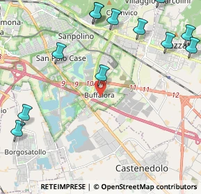 Mappa Via Terza, 25129 Buffalora BS, Italia (2.9)