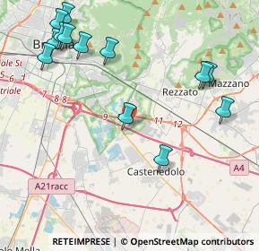 Mappa Via Terza, 25129 Buffalora BS, Italia (5.09077)