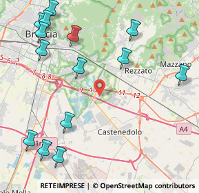 Mappa Via Terza, 25129 Buffalora BS, Italia (5.51143)