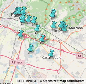 Mappa Via Terza, 25129 Buffalora BS, Italia (4.316)