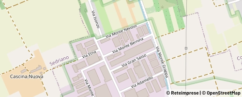 Mappa Bareggio