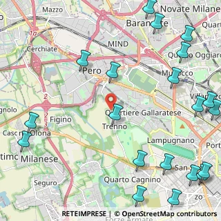 Mappa Via Fratelli Rizzardi, 20151 Milano MI, Italia (3.287)