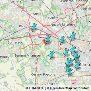 Mappa Via Fratelli Rizzardi, 20151 Milano MI, Italia (4.97143)