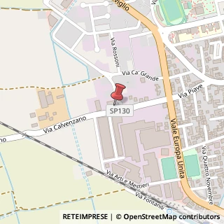 Mappa Via Calvenzano, 18, 24043 Caravaggio, Bergamo (Lombardia)
