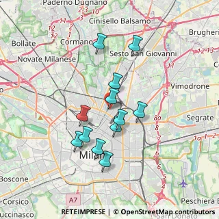 Mappa Via Eugenio Pellini, 20125 Milano MI, Italia (3.0375)