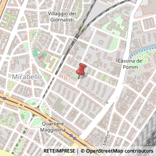 Mappa Via Eugenio Pellini, 3, 20125 Milano, Milano (Lombardia)