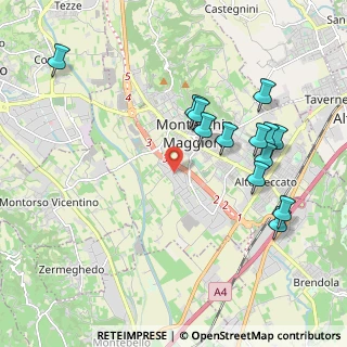 Mappa Via Silvio Pellico, 36075 Montecchio Maggiore VI, Italia (2.12)