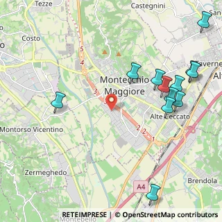 Mappa Via Silvio Pellico, 36075 Montecchio Maggiore VI, Italia (2.61917)