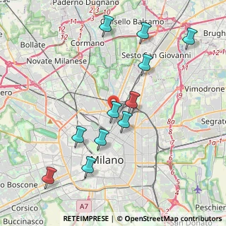 Mappa Via Leone Fortis, 20125 Milano MI, Italia (4.19636)