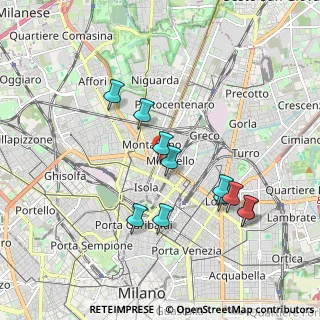 Mappa Via Leone Fortis, 20125 Milano MI, Italia (1.80091)