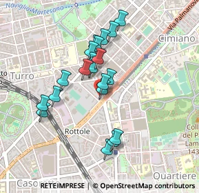 Mappa Milano, 20132 Milano MI, Italia (0.3815)