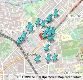 Mappa Milano, 20132 Milano MI, Italia (0.361)