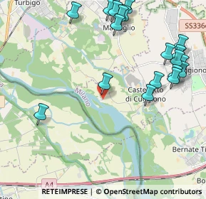 Mappa Via del Fiume, 20012 Cuggiono MI, Italia (2.6045)