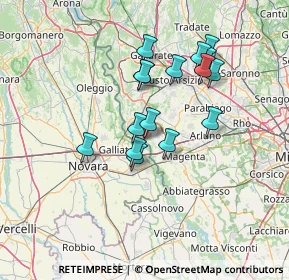 Mappa Via del Fiume, 20012 Cuggiono MI, Italia (11.87375)