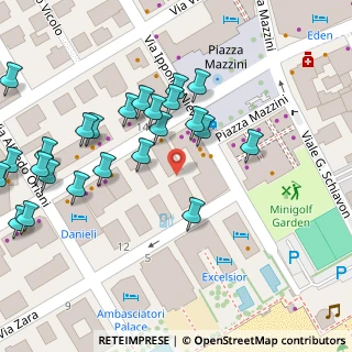 Mappa Piazza Mazzini, 30016 Lido di Jesolo VE, Italia (0.07083)
