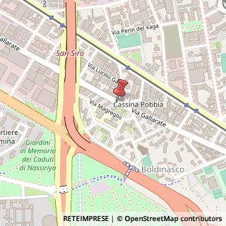Mappa Via Gallarate,  113, 20151 Milano, Milano (Lombardia)