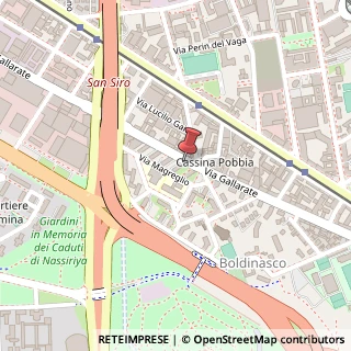 Mappa Via Gallarate, 107, 20151 Milano, Milano (Lombardia)