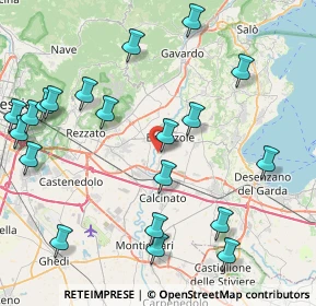 Mappa Via Salaghetto, 25081 Bedizzole BS, Italia (10.0285)
