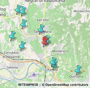 Mappa Via Valpolicella, 37024 Negrar di Valpolicella VR, Italia (2.15)