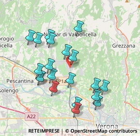 Mappa Via Valpolicella, 37024 Negrar di Valpolicella VR, Italia (3.699)