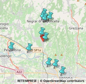 Mappa Via Valpolicella, 37024 Negrar di Valpolicella VR, Italia (3.8575)