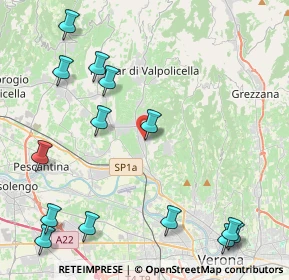 Mappa Via Valpolicella, 37024 Negrar di Valpolicella VR, Italia (5.575)