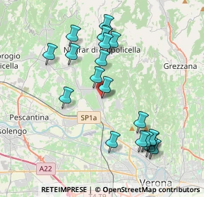 Mappa Via Valpolicella, 37024 Negrar di Valpolicella VR, Italia (3.9385)