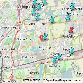 Mappa Via Cassanese, 20054 Segrate MI, Italia (2.94643)