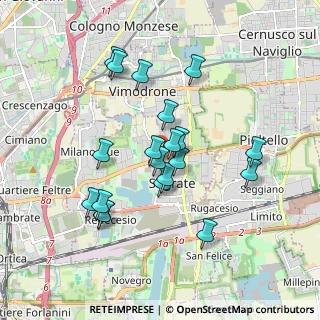 Mappa Via Cassanese, 20054 Segrate MI, Italia (1.6475)