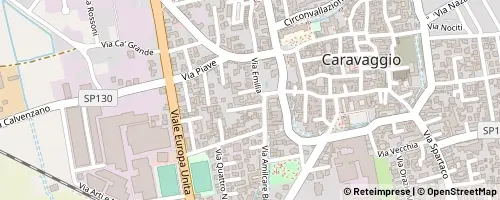 Mappa Caravaggio